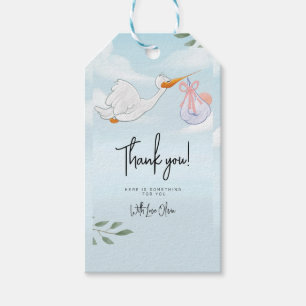 Blue Boy Baby Shower, Stork Baby Shower  Gift Tags