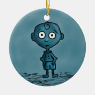 Blue Boy Ornament