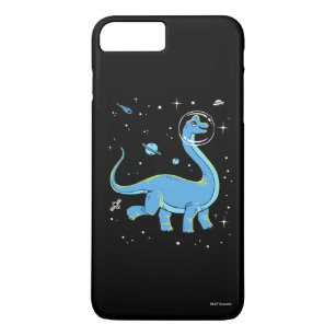 Blue Brachiosaurus Dinos In Space Case-Mate iPhone Case
