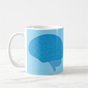 Blue Brain Coffee Mug