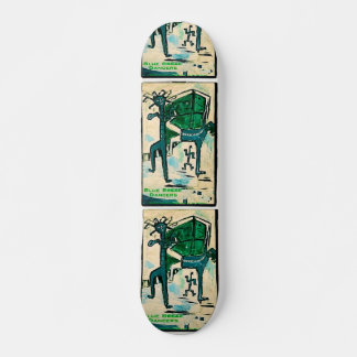 BLUE BREAK DANCERS SKATEBOARD