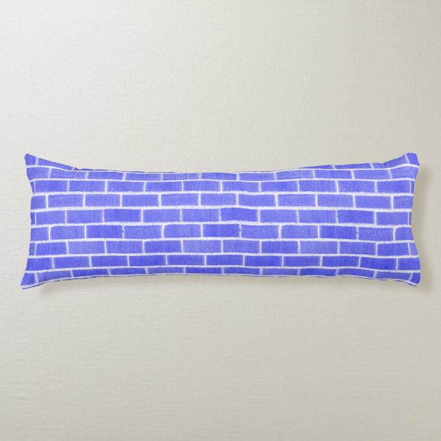 Blue Brick Body Cushion (Front)