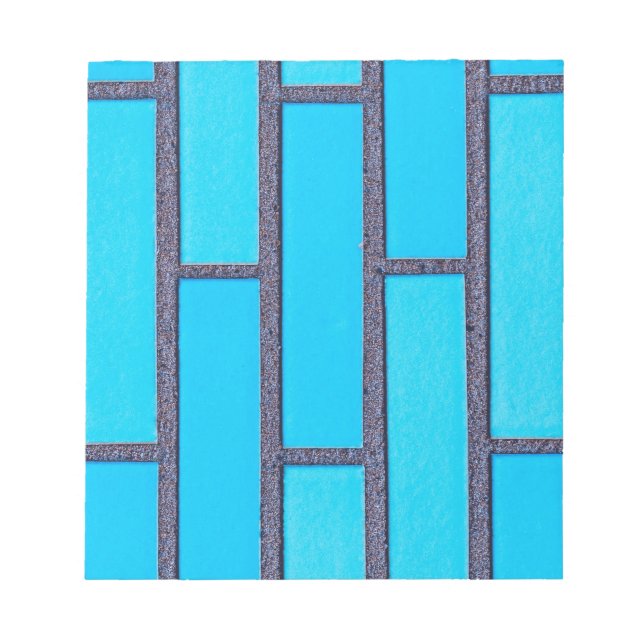 blue brick notepad (Front)