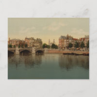 Blue Bridge and the Amstel River, Amsterdam