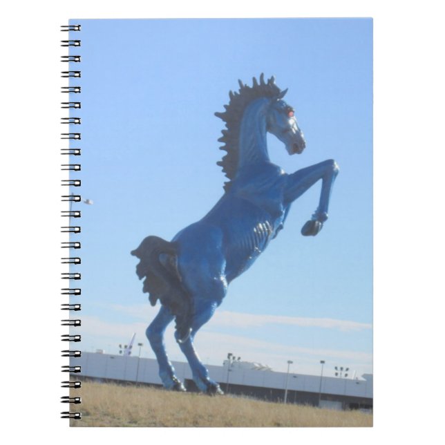 Blue Bronco Notebook (Front)