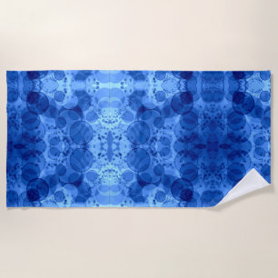 Blue Bubble Pattern Blanket