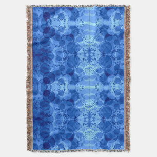 Blue Bubble Pattern Blanket