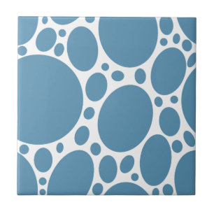 Blue bubble pattern  tile