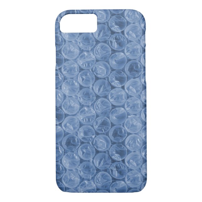 Blue bubble wrap Case-Mate iPhone case (Back)