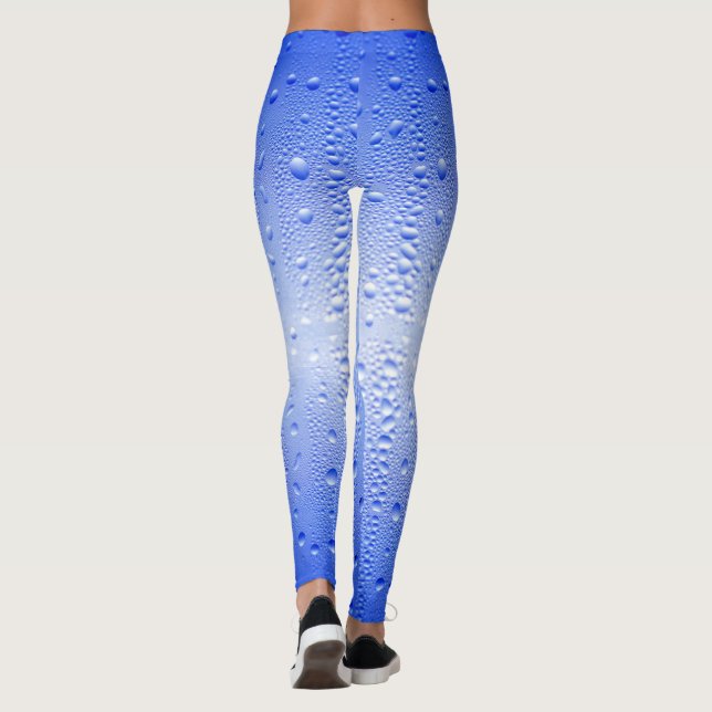 Blue Bubbles Leggings (Back)