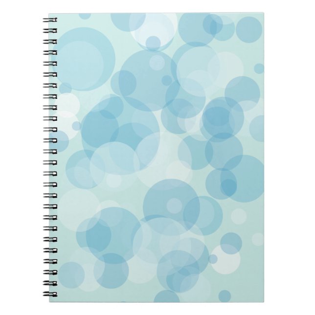 Blue Bubbles Notebook (Front)