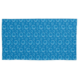 Blue Bubbles Pillowcase