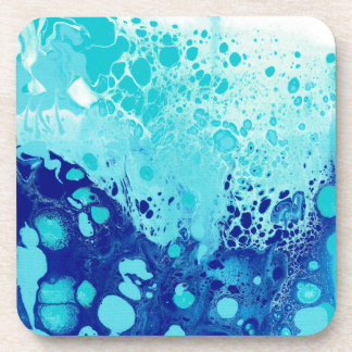 Blue Bubbles Set of Six Coasters