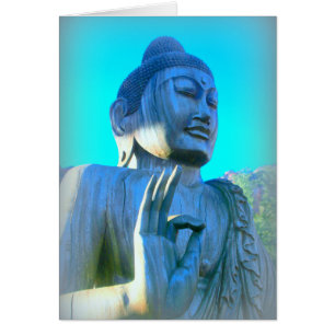 blue buddha