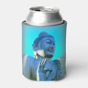 blue buddha can cooler