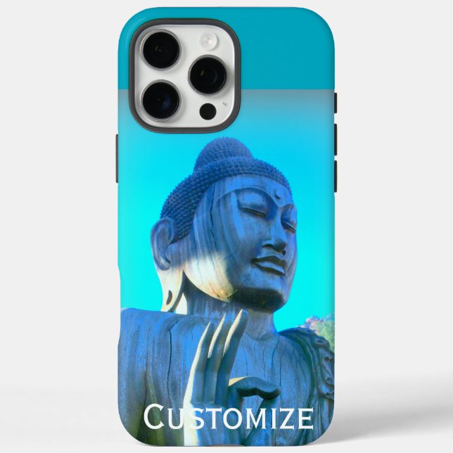 blue buddha Case-Mate iPhone case (Back)