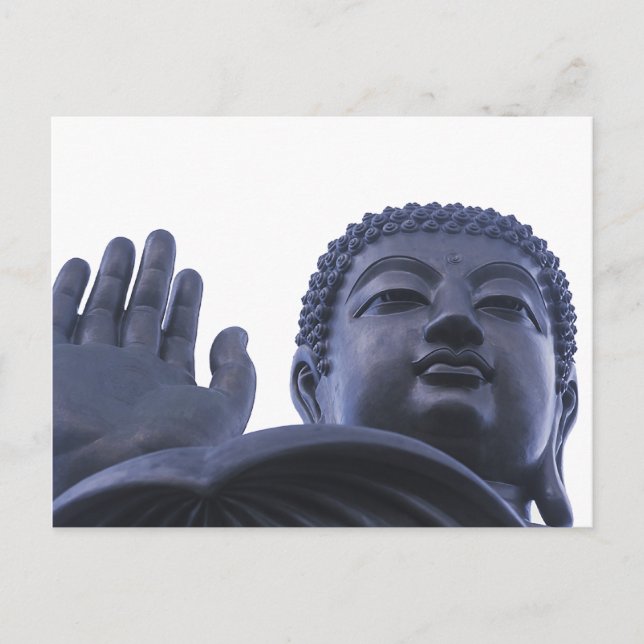 Blue Buddha Postcard (Front)