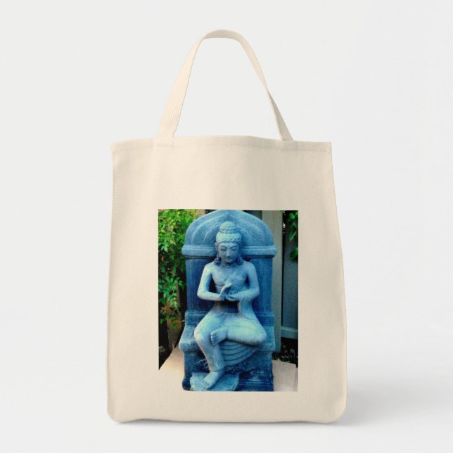 Blue Buddha Tote (Front)