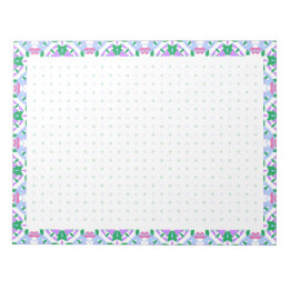 Blue BuJo Dot Grid Plan Habit Tracker Goal Planner Notepad
