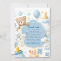 Blue Bundle Joy: Baby Boy Shower