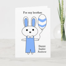 Blue Bunny Easter