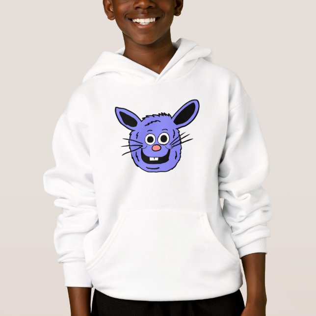 Blue Bunny Head (Front)