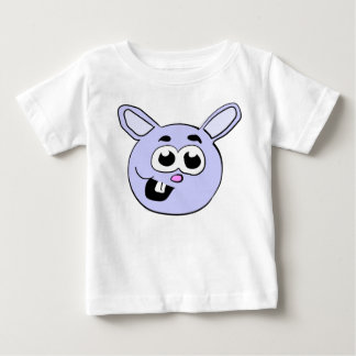 Blue Bunny Head Baby T-Shirt