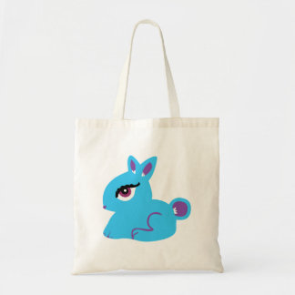 Blue Bunny Tote Bag