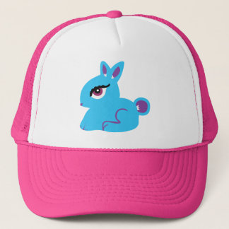 Blue Bunny Trucker Hat