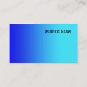 Blue Business Card