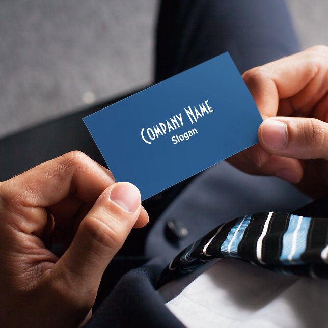 Blue Business Card (Creator Uploaded)