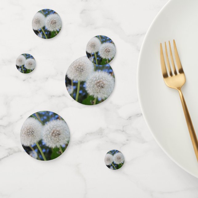 blue, buttercup, plant, dandelion, meadow, white, confetti (Group)