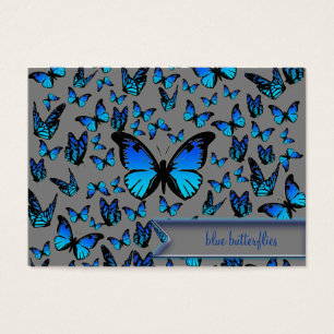 blue butterflies