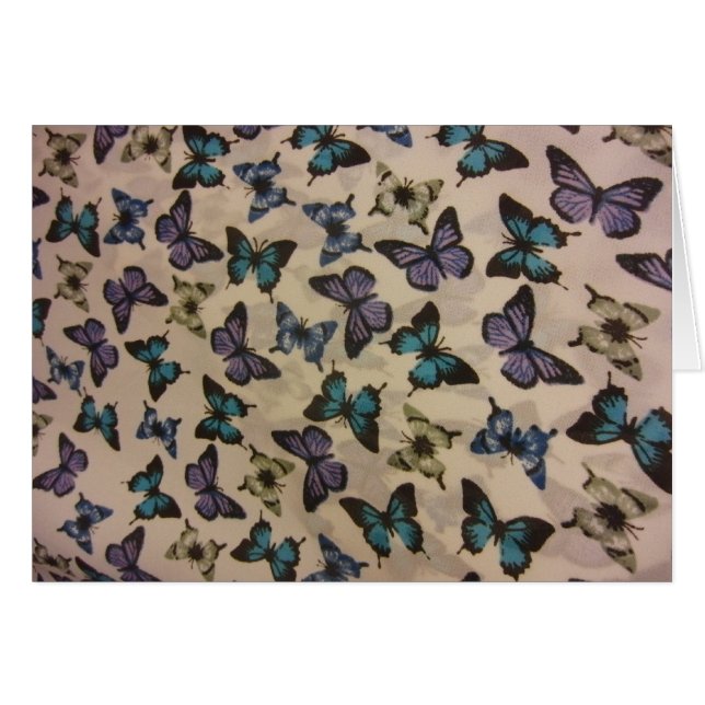 Blue Butterflies (Front Horizontal)