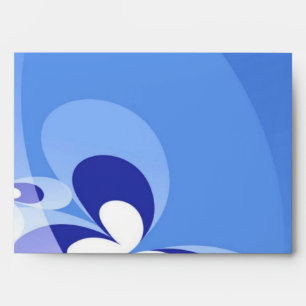 Blue Butterflies Envelope