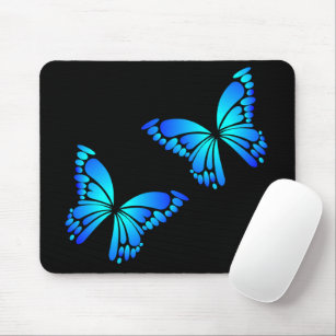 Blue Butterflies Mousepad