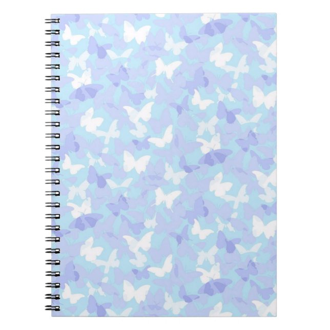 Blue Butterflies Notebook (Front)