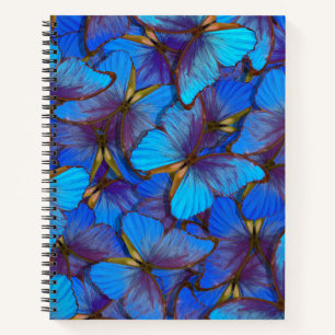 Blue Butterflies Notebook