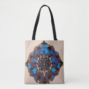 Blue Butterflies  Tote Bag