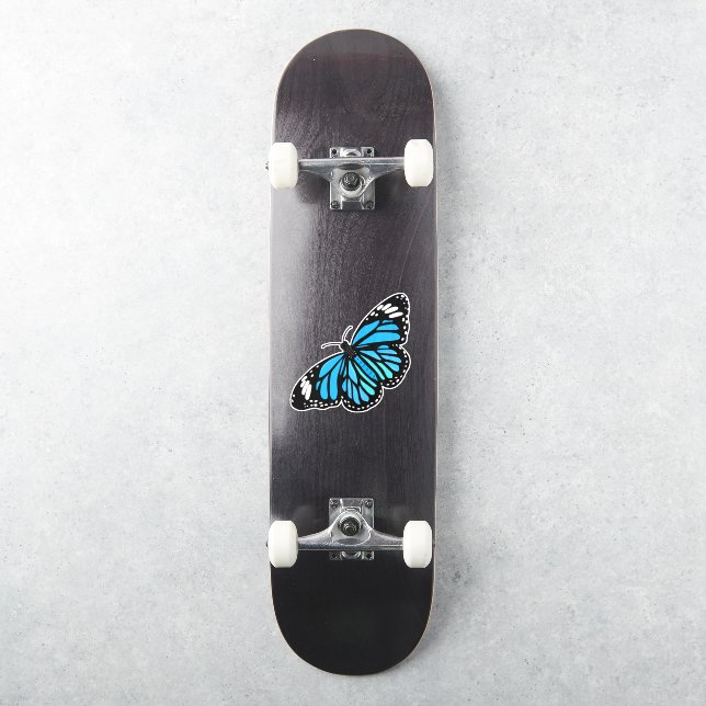 Blue Butterfly  (Skateboard)