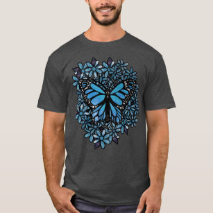 Blue Butterfly3  T-Shirt