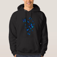 Blue Butterfly Art Garden Beautiful Butterflies