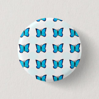 Blue Butterfly Badge