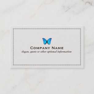 Blue Butterfly Business Card