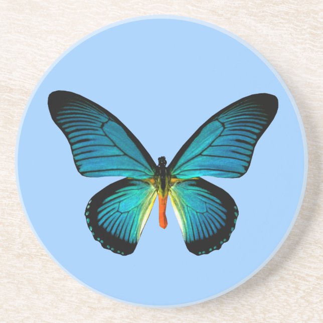 Blue Butterfly Coaster (Front)