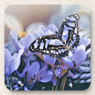 Blue Butterfly Coaster
