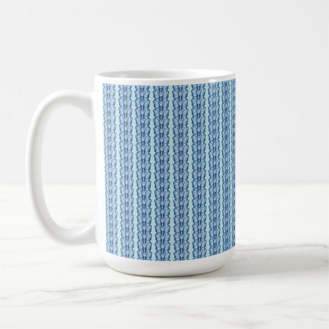 Blue Butterfly Coffee Mug (Left)