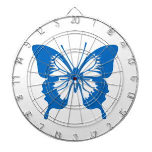 Blue Butterfly Dartboard