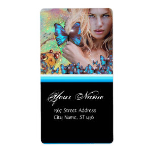BLUE BUTTERFLY HAIR, BEAUTY SALON , MAKEUP ARTIST