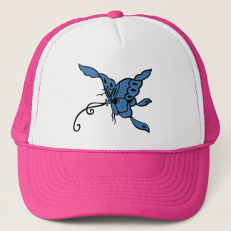 Blue Butterfly Hat